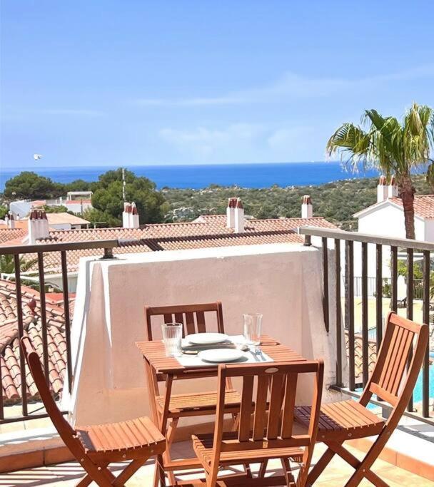 Atico Con Vistas Al Mar Cala Enporter Cala En Porter  Exterior photo